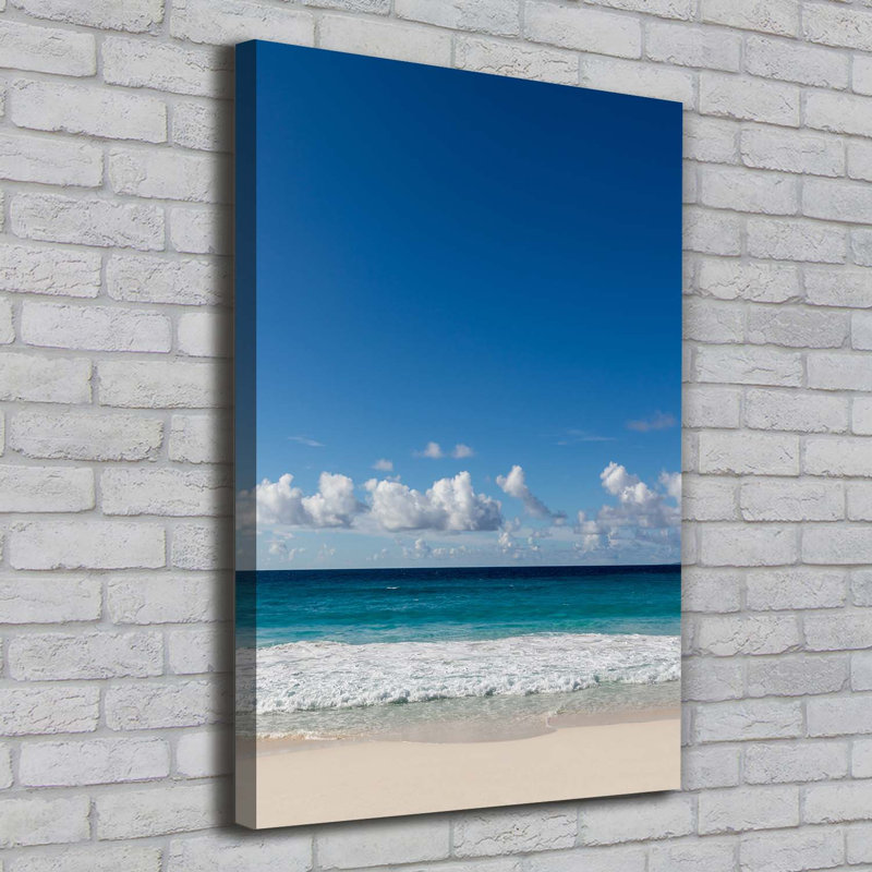 Tropical Beach - Wrapped Canvas Print