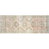 Gallery Size One-of-a-Kind 4'10" X 12'10" 1960s Runner Wool Area Rug in
