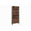 Bibliothèque Tranquility, assemblage minimal requis, finition noyer