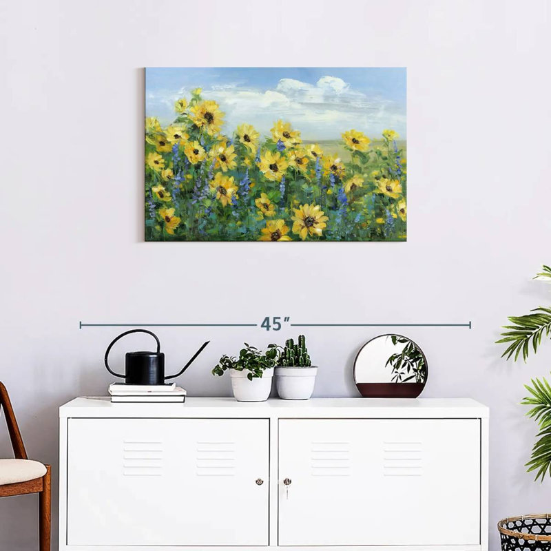 Tournesols pour toujours, 20" H x 30" W