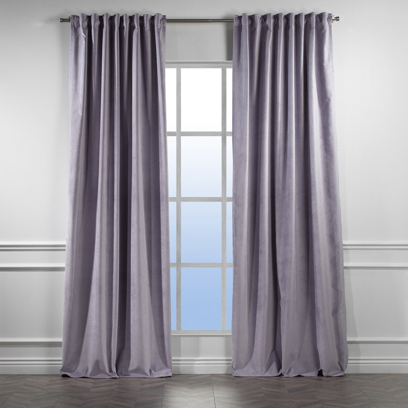 Decorative Double Panel in Matt, Extra Wide X Extra Long, L 52 po x L 95 po, 72 lavande