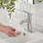 Single-handle Bathroom Faucet with Drain Assembly-93885242