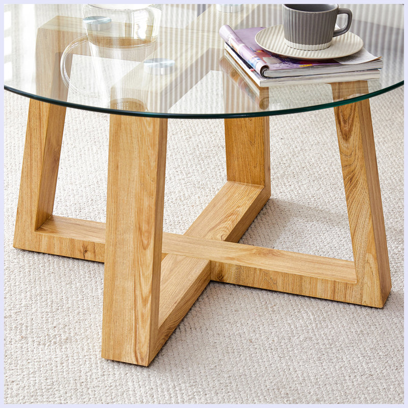 Table basse Modern, Naturel / naturel