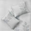 Ensembles de literie pièce remplis de coton double brodé pour la maison