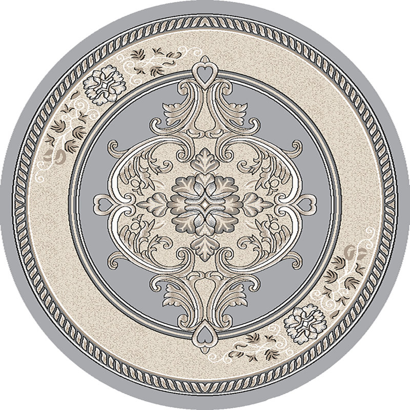 Ramsel Oriental Indoor Rug, Round 7'9"