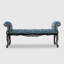 Banc en bois de bouleau sculpté et cuir de style européen pour chambre et salon-507748946-507749293