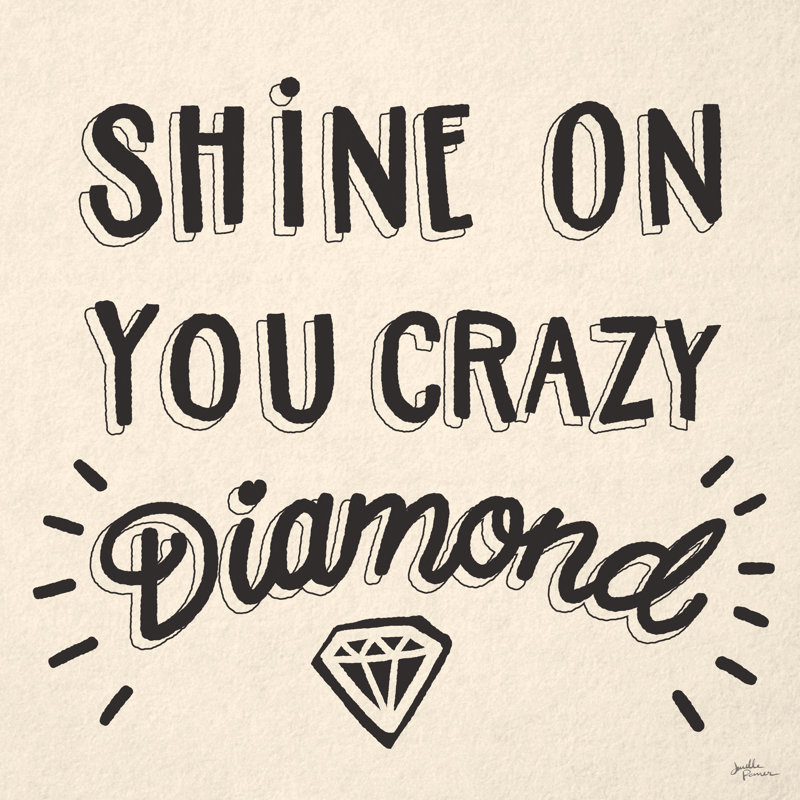" Shine On I Neutral " by Janelle Penner, 12" H x 12" W, No, Wrapped Canvas