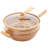 Non-Stick Clay Pot Micro Pressure Cooker with Steamer Basket