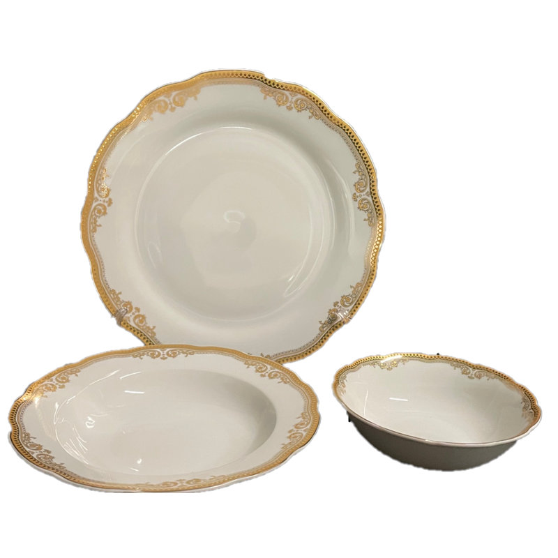 Service de vaisselle House Of Hampton® Julynn - Service pour 4