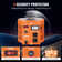 VEVOR 2000VA Auto Variable Voltage Transformer, 15.3 Amp, 110V Input 0-130V Output AC Voltag