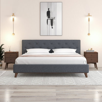 Lit plateforme très grand Graceville