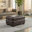  Holmes Leather Upholstered Ottoman-1136293849