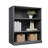 Adam Woodgrain Bookcase Doorless Storage Cabinet-849506011-872031445