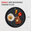 Plaque de cuisson ronde en porcelaine 12 po Monument Grills
