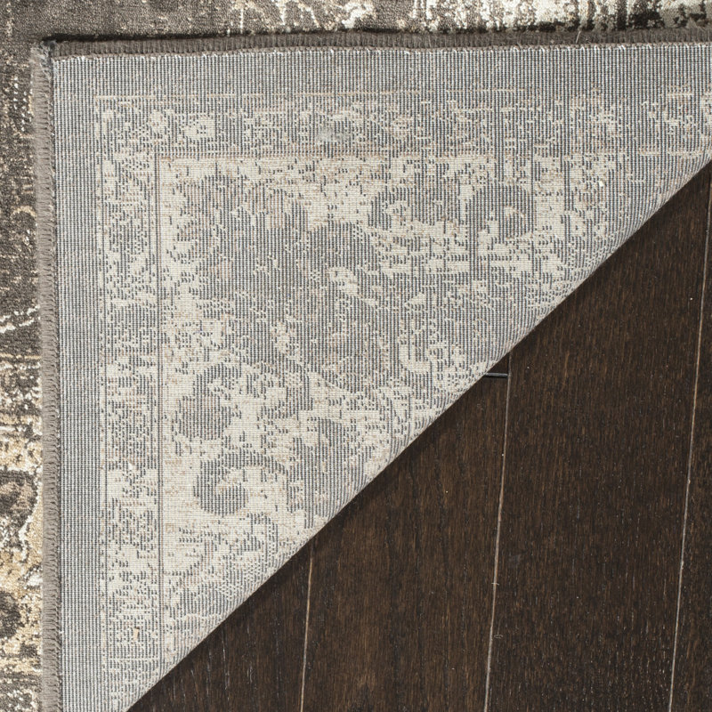 Reading Oriental Viscose Area Rug, Rectangle 99 x 170cm