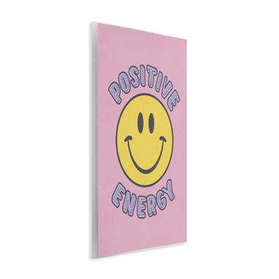 Art mural positif "Smiley" par Nataly White