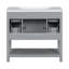 Meuble-lavabo simple 36 po avec plateau en résine Rilynne-843965611