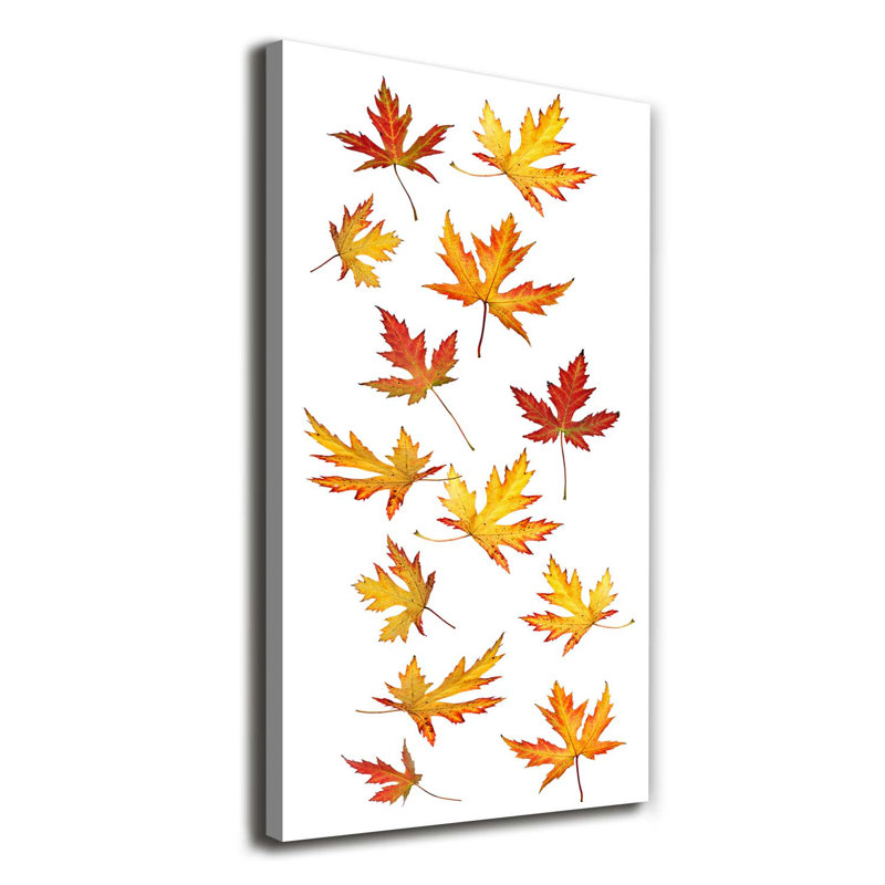 Autumn Leaves - Wrapped Canvas Print