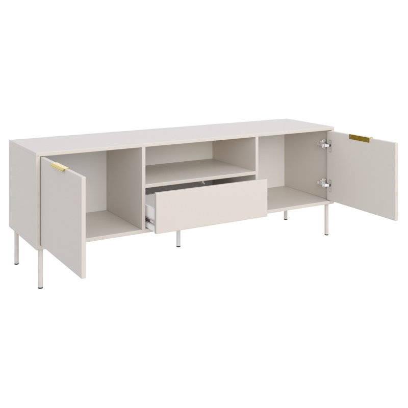 TV Stand for TVs up to 75", Beige
