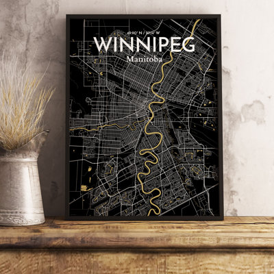 " Winnipeg City Map "