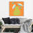 Bright Pear by Lanie Loreth - Graphic Art on Canvas-316594535