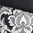 King Bedding - 7 Piece Cotton Printed Black With Stunning Details Comforter For Bed Embroidery-121405865-121405866