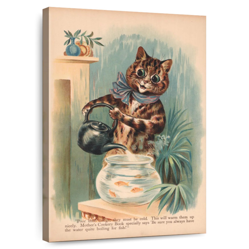 Louis Wain Cats V, H 24 po x l 16 po