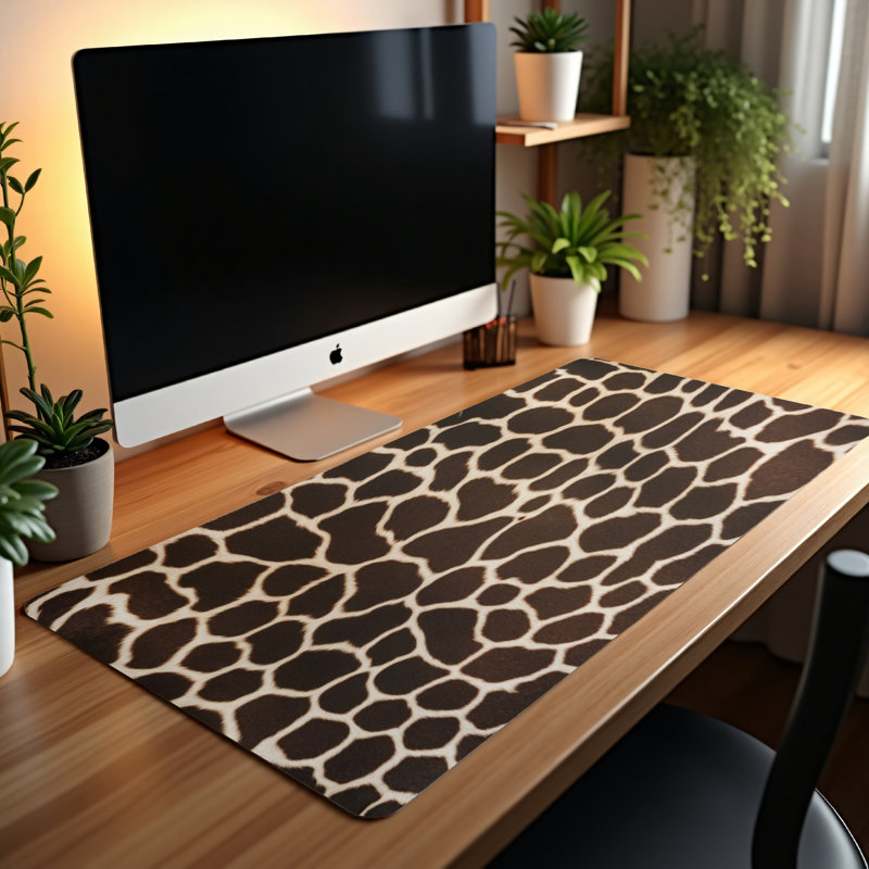 Polyester Desk Pad, 14.4x12.1