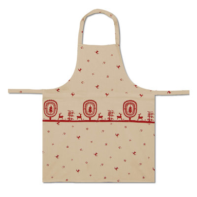 Jordi No Pattern Cotton Bib Apron