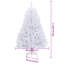 4.92' H Lighted Artificial Christmas Tree-1396861908