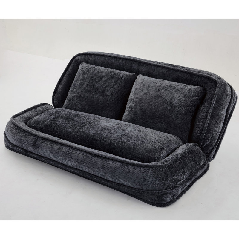 Double Human Dog Bed,Lazy Sofa ,Loveseat,Fits You & Pets,Extra Large Floor Couch,Can Sit Or Lie Down,2-In-1,5 Adjustable Position, Plump Pillow