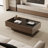 Glass Top Single Coffee Table-121975368-98424901