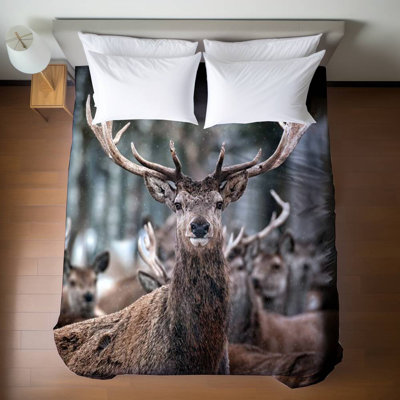 Housse de couette pour grand lit Rustic Farm Animals