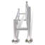 Metal Floating Shelf with Towel Bar