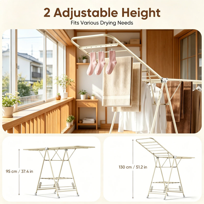 170cm Portable Wardrobe