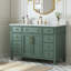 Meuble-lavabo autoportant à simple cuve 48 po avec plateau en pierre Aastha-1930149856