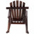 Outdoor Patio Rocker Chair, Durable Wooden Porch Rocker, Fir Log Rocking Chair-1206584356