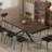 Averni 55.1”-70.7”or 78.7” W Extendable  Rectangular Dining Table with Metal Leg For 6-10 Seat-1656196560-1654620229