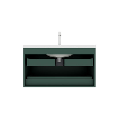 Meuble-lavabo flottant avec lavabo Abdullah