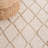 Natura Hand Woven Wool/Cotton Geometric Rug in Ivory/Natural-1938725873