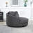 Upholstered Slipcovered Barrel Chair-842625475