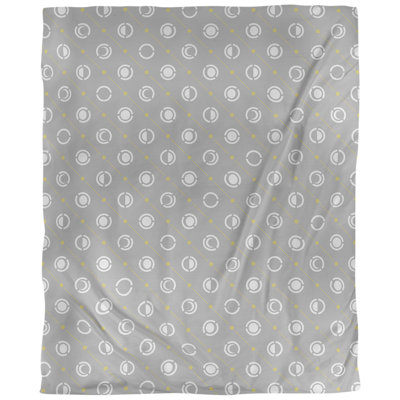 Tissu à phases accent moon