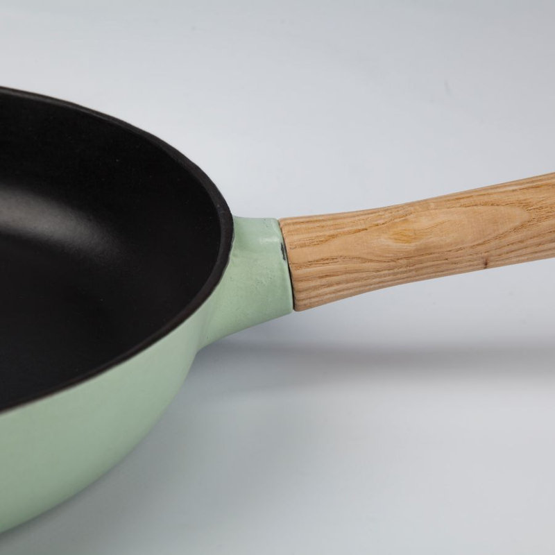 Poêle à frire antiadhésive en aluminium 10,25 po Ron, Vert