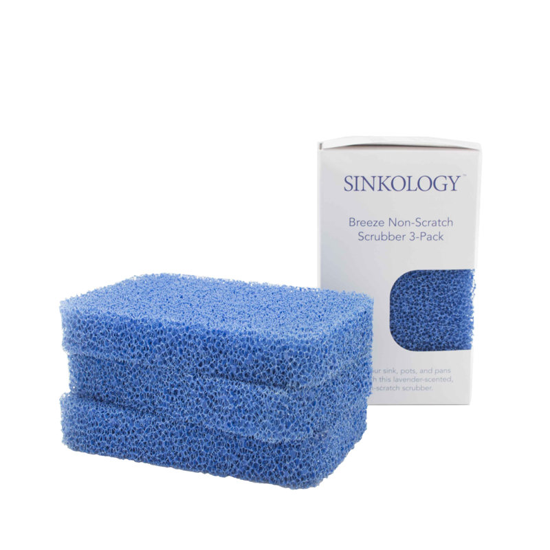 Laveur en silicone anti-rayures et anti-odeurs SinkSense Breeze