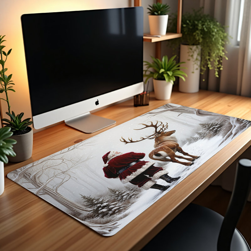 Polyester Desk Pad, 31.5x15.5