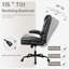 Fauteuil de bureau ergonomique en similicuir-466049268