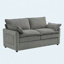 67.7" Loveseat Sofa with Double Cushion & Side Storage Pockets-1889278850