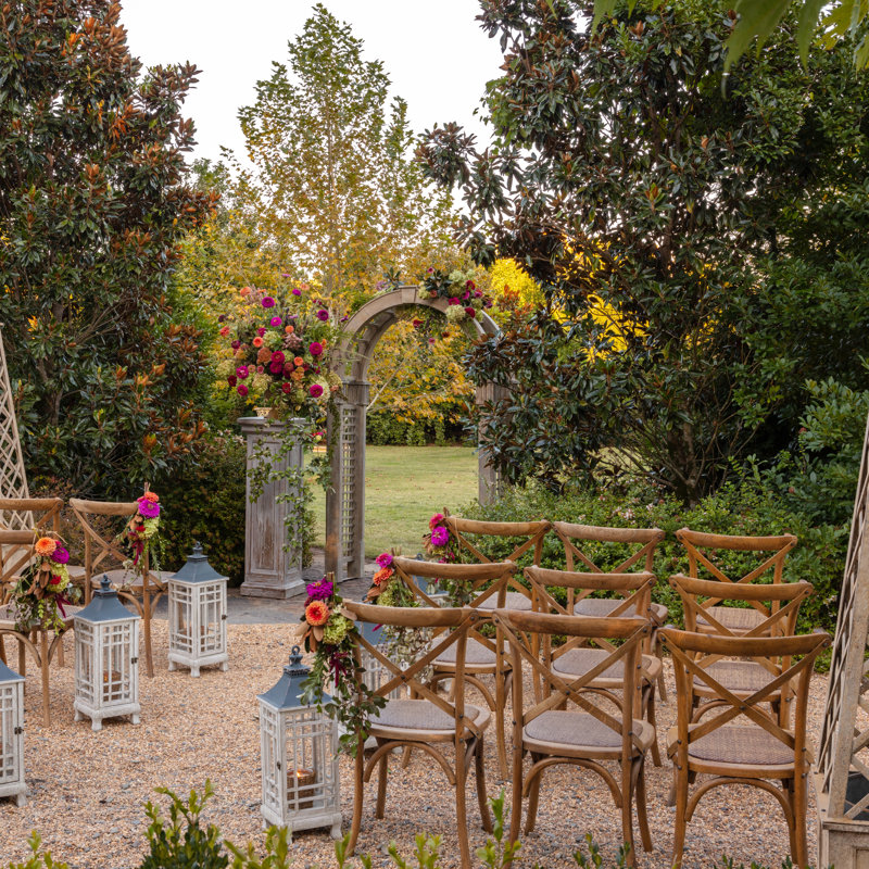 Porch View Cross Back Dining Chair