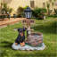 Statue d'extérieur Puppy Dog