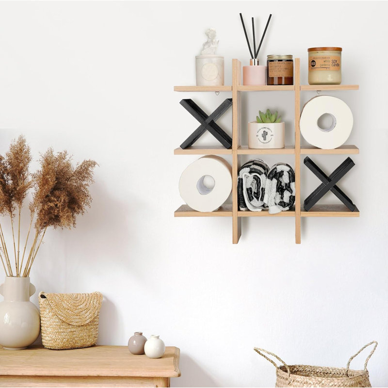 Porte-papier hygiénique Tic Tac Toe